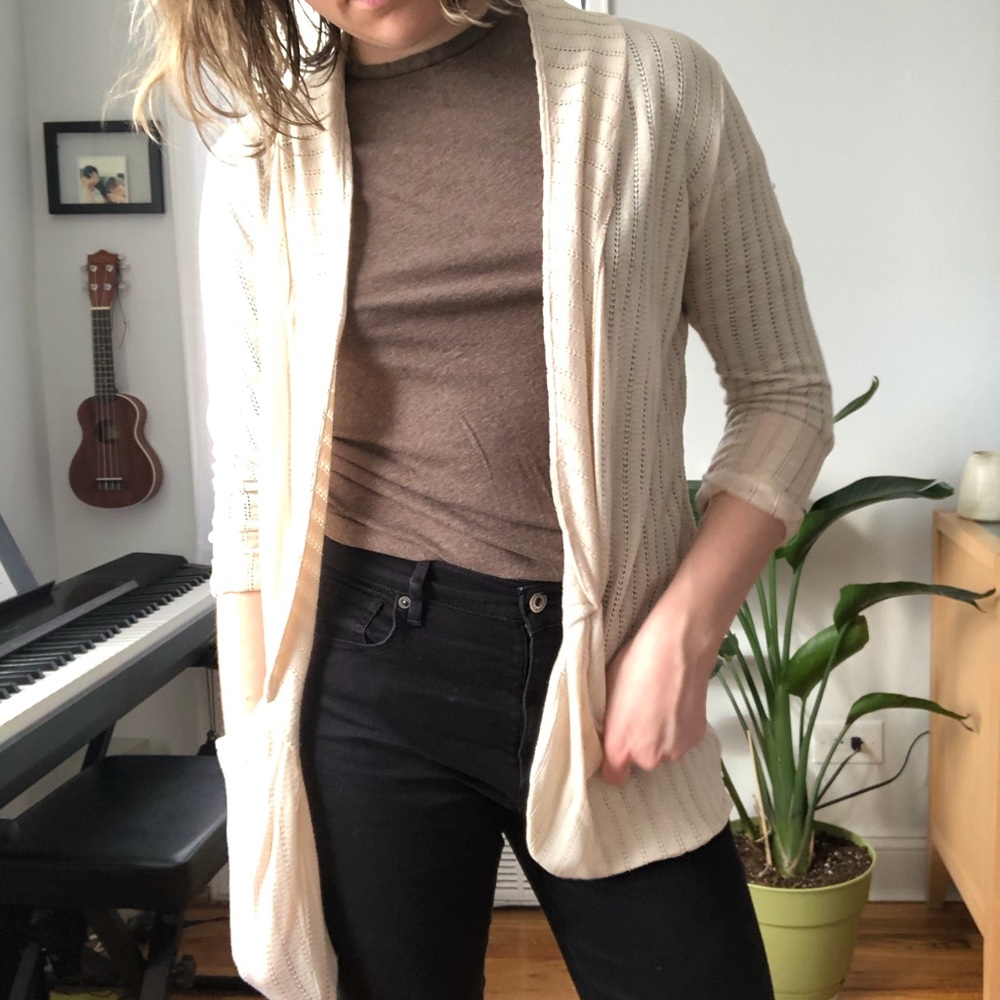 Pins and Needles Eyelet Cardigan